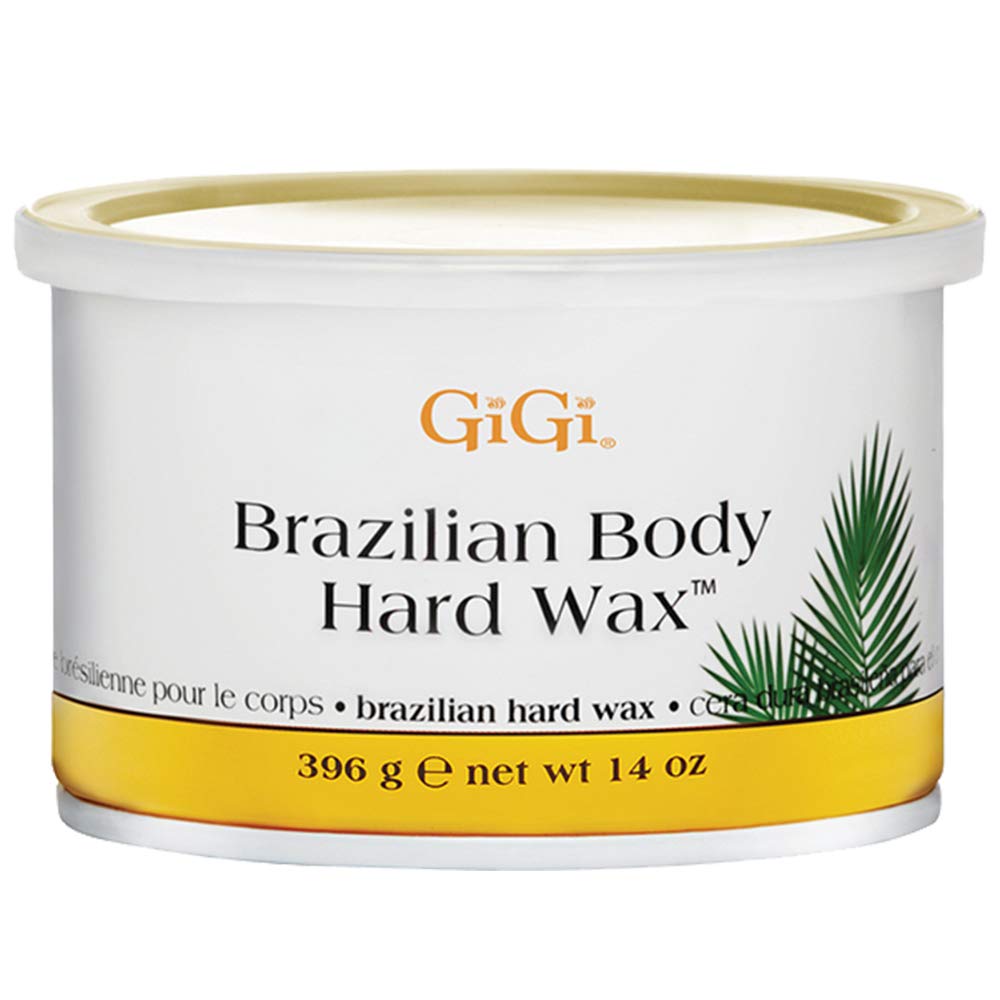 gigi wax brazilian body hard wax soothes and soft bikini suitable for sensitive skin 14 oz