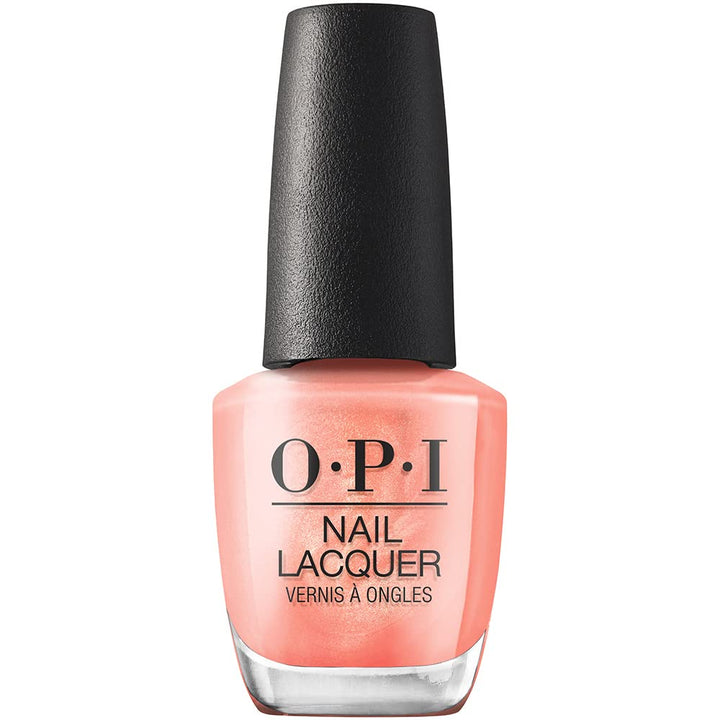 OPI Nail Lacquer, Data Peach, Pink Nail Polish, me myself Spring ‘23 Collection, 0.5 fl oz.